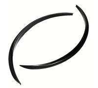 Mud Flap Mudguards 2Piece Universal Fender Car Wheel Arches Wing Expander Arch Eyebrow Mudguard Lip Body Kit Anti-scratch Protector Cover Mud Guard Mud Flaps(2X Glossy Black)