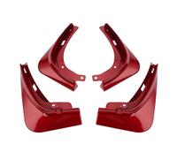 Mud flaps 4Pcs/Set Energy Car Mud Flaps For Tesla For Model 3 Y 2021 Mudguards Splash Guards(M3 Red)