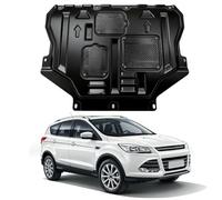 Mud Flaps Engine Guards for Ford Escape 2013 2014 2015 2016 2017 2018 2019 2020 Front Engine Splash Shield Guards Suitable for Escape Under Engine Cover Directly Replace Original One Black