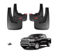 Mud Flaps for 2019 2020 2021 2022 2023 2024 RAM 1500 New Body Style/Non-Classic Model/Only Fits with OEM Fender Flares/Not for TRX Model/No Drill All Weather Mudflaps Splash Guards for Trucks
