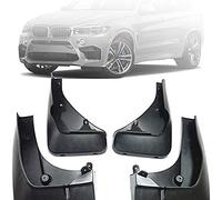 Mud Flaps For B-MW X5 M Sport M-Sport F15 2014-2018 2015 2016 2017, Splash Fenders Guards Strong Durable, Front + Rear 4 Pcs KIT, Soft PVC Black