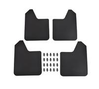 Mud Flaps For Golf For GTI R For GTE For touran For Caddy For Transporter T4 T5 T6 For MULIVAN For CARAVELLE For T-ROC Car Mud Flaps Mudflaps Splash Guard Car Splash Guard(4pcs-set Black)