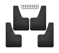 Mud Flaps For Mitsubishi Lancer 7 8 9 10 Evolution EVO X Ix WRC 2012 2013 2014 2015 2016 Sport Mudflaps Splash Guards Mudguards To Protect Car Paint(4Pcs Black)