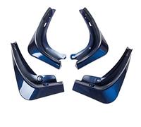 Mud Flaps For Tesla For Model 3 2021 2022 Guard Front Rear Wheel Mudguard Carbon Fiber ABS Accessories Car Protection Decoration Parts(Blue)