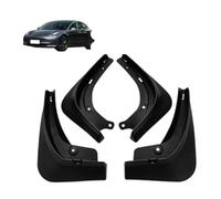 Mud Flaps for Tesla Model 3 2016-2023, 4 PCS Wheel Tire Splash Guards Mudflaps