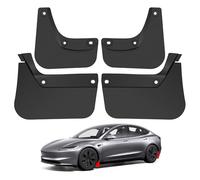 Mud Flaps for Tesla Model 3 Highland 2024 Upgraded Flexible Mudflaps No Drilling No Tape Splash Guards Accessories 4PCS