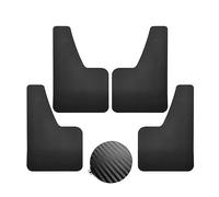 Mud Flaps Mudguards Mud Flaps For Mustang For GT For V6 For Ecoboost For GT500 For GT350 For GT-S For CS For Shelby For Pony For Mach-E GT (Color : 4Pcs Black)