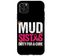 Mud girl Run Dirty for a Cure Breast Cancer Charity Case for iPhone 11 Pro Max
