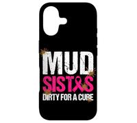 Mud girl Run Dirty for a Cure Breast Cancer Charity Case for iPhone 17