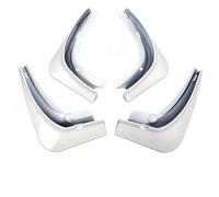 Mud Guards For Cars Mud Flaps For Tesla For Model Y 2021-2024 Plastic Splash Guards For Fender 4Pcs/set(Paint White)