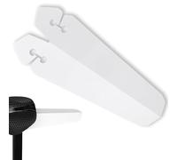 Mud Guards for Mountain Bike, Waterproof Bike Mudguards Rear Ultralight Tail Under Saddle Fender Ass Saver Clip-on Rear Splash Guard for Road or Mountain Bike Singlespeed Urban Gravel (White)