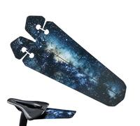 Mud Guards for Mountain Bike, Waterproof Bike Mudguards Rear Ultralight Tail Under Saddle Fender Ass Saver Clip-on Rear Splash Guard for Road or Mountain Bike Singlespeed Urban Gravel (Blue)