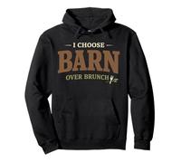 Mud Hay Boots Horse Life Equestrian Lifestyle Barn Girl Gift Pullover Hoodie