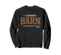 Mud Hay Boots Horse Life Equestrian Lifestyle Barn Girl Gift Sweatshirt