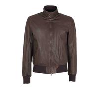 Mud Interior Styling - male - Stewart - Leather Jackets - Brown - 2XL - Jackets 2XL