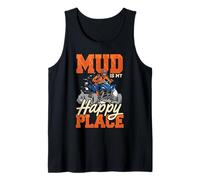 Mud is My Happy Place ATV Rider Off Road Tank Top