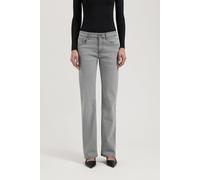 Mud Jeans Carry Mid Straight Light Grey size W28L30 | Straight Jeans Outlet | Women | Gray W28L30