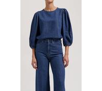Mud Jeans Gloria Shirt Stone Indigo size S | Blouses Outlet | Women | Blue S