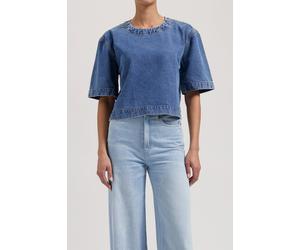 Mud Jeans Tess Top - Stone Vintage Stone Vintage size S | Blouses Outlet | Women S