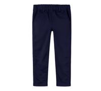 Mud Kingdom Boys Girls Trousers Elastic Waistband Chino Pants Straight Fit School Uniform Pull On Plain