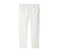 Mud Kingdom Boys Girls Trousers Elastic Waistband Chino Pants Straight Fit School Uniform Pull On Plain
