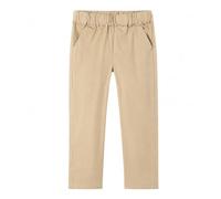 Mud Kingdom Boys Girls Trousers Elastic Waistband Chino Pants Straight Fit School Uniform Pull On Plain