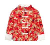 Mud Kingdom Boys Tang Tops Chinese Style Jacket New Year Button Down Winter Warm
