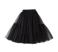 Mud Kingdom Girls Long Skirt Tulle Puffy Elastic Waist A-Line Skirts
