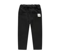 Mud Kingdom Toddler Boys Fleece Lined Pants 4 Years Black