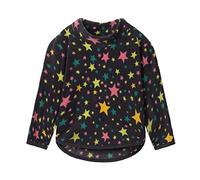 Mud Kingdom Toddler Boys Fleece Sweatshirts Long Sleeve Basic Pullover Warm Winter Black Stars 2 Years