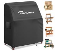 Mud Kitchen Cover Waterproof 80 x 50 x 90 cm, 420D Heavy Duty Outdoor Cover For Kids Mud Kitchen, Weather Resistant Outdoor Mud Kitchen Cover With Buckle
