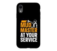 Mud Master At Your Service - Drywaller Case for iPhone XR