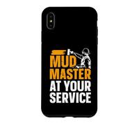 Mud Master At Your Service - Drywaller Case for iPhone XS Max