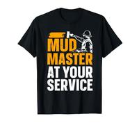 Mud Master At Your Service - Drywaller T-Shirt