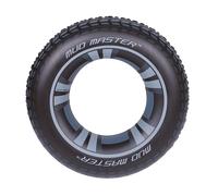 Mud Master Swim Ring, Inflatable Swimming Float Rung, Pool Float, Rubber Rubber Ring for Kids and Adults