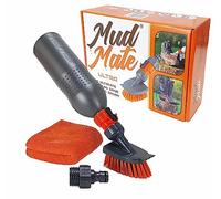 Mud Mate Ultra Boot Brush Cleaning Kit - with Extra Stiff Bristles for Muddy Boots & Outdoor Footwear - Can Be Added to Garden Hoses - Clean Football Boots, Wellies, Work Boots & More