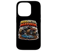 Mud Metal Mayham Cool Monster Truck Lover Fan Enthusiast Case for iPhone 14 Pro