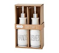 Mud Pie Bistro Boxed Soap Pump Set