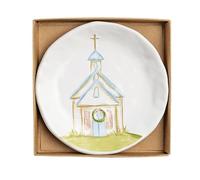 Mud Pie Boxed Church Trinket Dish