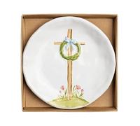 Mud Pie Boxed Single Cross Trinket Dish