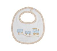 Mud Pie Children's Train Bib; One Size Fits Most