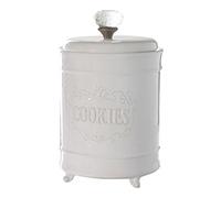 Mud Pie Circa Cookie Jar, White