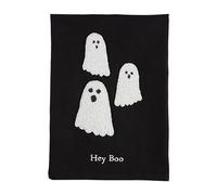 Mud Pie Halloween Bead Towel, Ghost, 26" x 14"