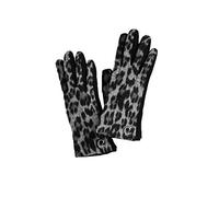 Mud Pie - Initial Leopard Glove - Initial Leopard Glove womens One Size