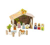 Mud Pie Nativity Set, Wood