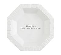 Mud Pie Pie Dish And Server Set, dish 10" x 10" | towel 26" x 16 1/2"