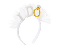 Mud Pie Women's Wedding Headband, I Do, One size