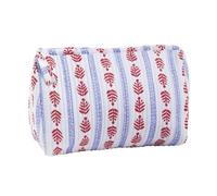 Mud Pie Women's White Americana Block Print Case
