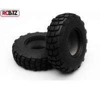 Mud Plugger 1.9" Scale Truck crawler Tires RC4WD Narrow Military Tyre Z-T0004