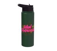 Mud Princess Muddy Race Mud Run Stainless Steel Insulated Water Bottle
